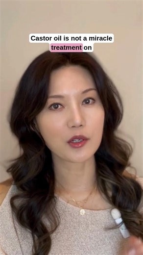 Correct way to use castor oil to increase benefits by 3x! #skincareover40 #antiaging