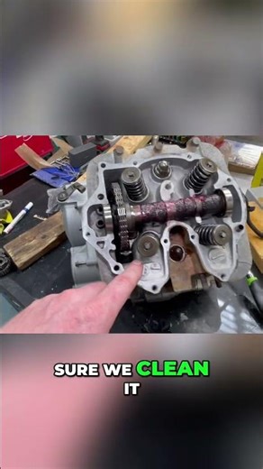 400EX Engine Repair: Fixing the Common Top Gasket Leak #shorts
