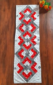 Patchwork For Beginners Quilting Secret Exposed In This Table Runner Tutorial #sewing #sewingtutorial #quilting #quiltingforbeginners #quiltpattern | Indah Sewing