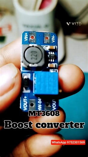 Boost MT3608 #Boost converter all electronics project use
