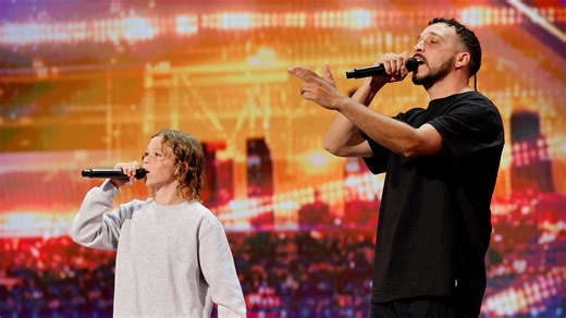 Father And Son Rap Duo on AGT 2024! | Amazing Auditions