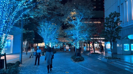 【超清日本】【东京】【4K】2025 东京 日比谷魔法时间灯饰