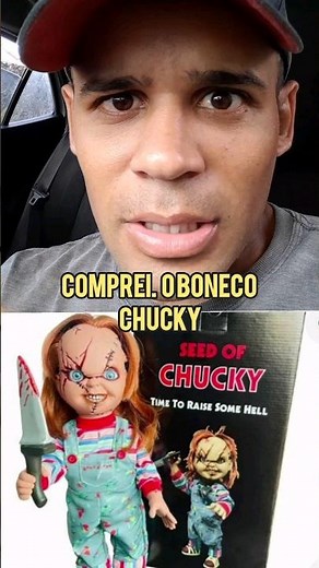 COMPREI O BONECO CHUCKY ASSUSTADOR #chucky
