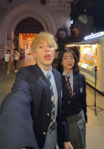 Hicimos nuestro propio Kdrama 👔🇰🇷 @LA_BLANQUITA⚡️ #kdrama #korea #coreadelsur