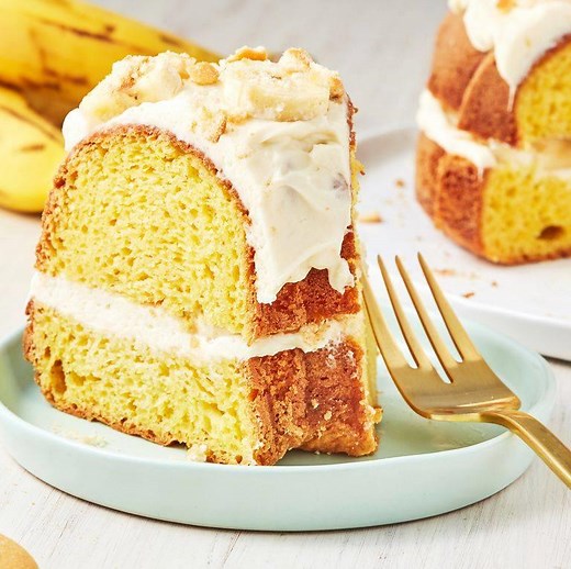 110K views · 1K reactions | Banana pudding lovers, this bundt cake...