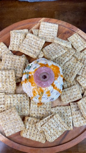 9.1K views · 44 reactions | Easy Halloween appetizer ️ #october #fun #appetizers #easyrecipe #cheese | Abby’s Creations | Facebook