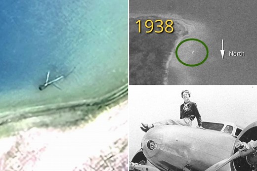 Aerial footage from 1938 provides ‘very strong’ evidence of  Amelia Earhart’s long-lost plane: researchers