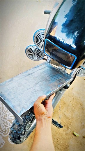 Splendor Bike Mudguard Cover Customization | Budget Modification #Shorts