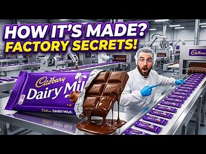 Inside the Cadbury Dairy Milk Factory | How Cadbury Dairy Milk Chocolate Is Made