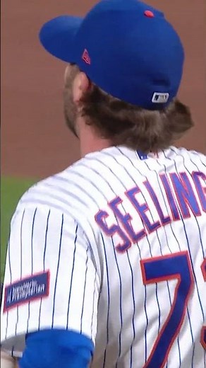 Matt Seelinger with his first career strikeout in his MLB debut! 👏