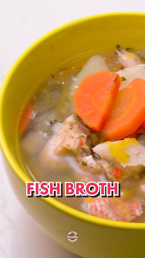 🇹🇹 Fish Broth Recipe YIELD: 6 SERVINGS INGREDIENTS Red Fish - 2 Lbs Vinegar - 1/4 Cup Lime - (2-3) Salt - To Taste Black Pepper - To Taste Green Seasoning - 1/4 Cup Garlic - 4 Cloves Onion - 1 Medium Pimento - 5 Chadon Beni - 1 Bundle Chive - 1 Bundle Hot Pepper - 1 Potato - 1/2 Lb Carrots - 1/2 Lb Green Fig - 1/4 Lb Pumpkin - 1/4 Lb METHOD Clean and wash fish with vinegar and water. Let soak for 10 minutes. Drain and pat dry. Season with salt, black pepper, lime and green seasoning. Set aside