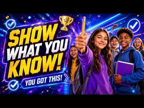 Show What You Know! | Testing Hype Song for Students | Test Day Motivation