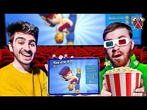We Played Brawl Stars In A MOVIE THEATER!