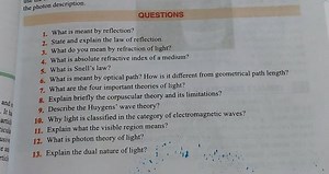the photon description. QUESTIONS