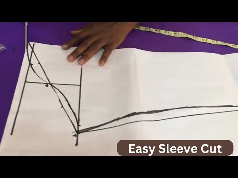Shirt Sleeve Cutting Tutorial — Perfect Long Sleeve Method for Beginners”