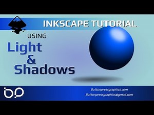 Using LIGHT & SHADOWS In INKSCAPE