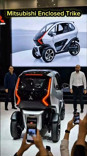 😱 2026 Mitsubishi Enclosed Trike – The Future 3-Wheel Cabin Bike is Here!