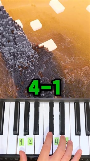 6.3K views · 28 reactions | #Reels #piano #tutorial #pianotutorial #minecraft #music #minecraftmusic #game #games #videogames #gaming #viral | Straight To The Point Tutorials | Facebook