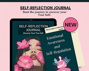 Self-reflection Prompt Journal | Journaling for Personal Growth & Mindfulness | 52 Reflection Questions to for Self-care and Growth. - Etsy Australia