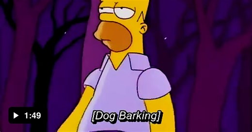 A clip of the Simpsons. (S08,E10) - Video