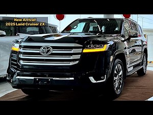 2025 Toyota Land Cruiser ZX - The New Premium Luxury SUV Exterior and Interior Details