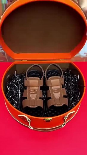 Breathable summer leather sandals for men#men #leathersandals