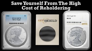 SetShield Set of (25) Certified Coin Protective Cases for Most PCGS & NGC Holdered Coins