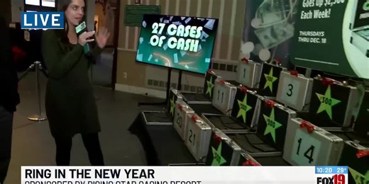 Ring in the New Year at Rising Star Casino Resort