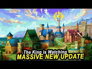 The King Is Watching - MASSIVE New Update | Citybuilder Roguelike Lets Play