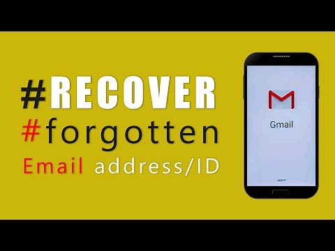 How to Recover Forgotten Email address || How to Recover Lost Email ID