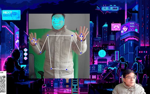 mediapipe和opencv实时动作人脸识别