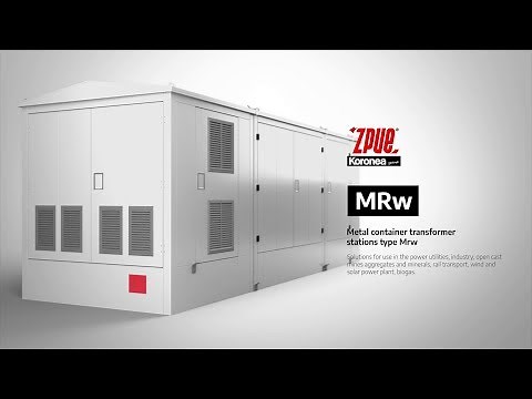 Metal Container Transformer stations type MRw