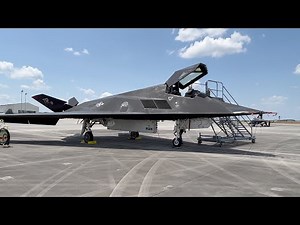 F-117 Nighthawk UP CLOSE at Sentry Savannah 2022