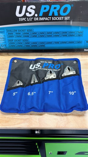 Affordable 4pc Locking Pliers Set for Mechanics