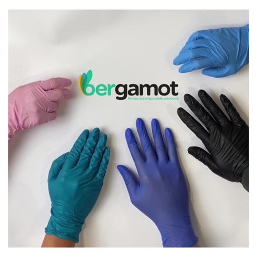 CE Certified Disposable Nitrile Examination Gloves Rubber Products