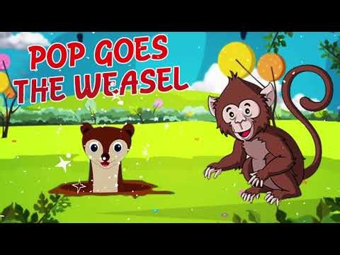 Pop Goes the Weasel | Classic Nursery Rhyme for Kids