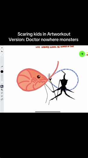 #art #digitalart #horrorart #horror #spookyart #creepyart #creepypasta #creepycreatures #drawing