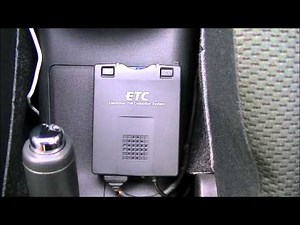 トヨタ純正ETC車載器