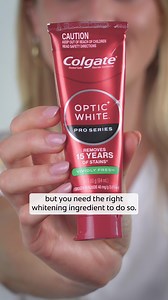 Hydrogen Peroxide = Whitening That Works. There's a reason it's the same ingredient dentists use! ✨ | Colgate Australia and New Zealand