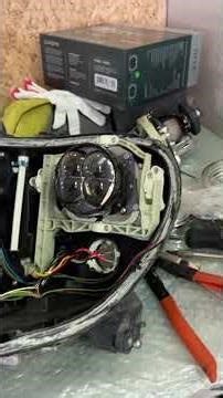 Mercedes Benz W220 billed lens installation from MTF #mbcoding