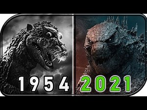 Evolution of Godzilla Movies 1954-2021