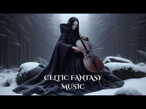 Winter Crown’s Tears | Dark Elven Fantasy Music | Melancholic Cello for Deep Study & Focus ✨