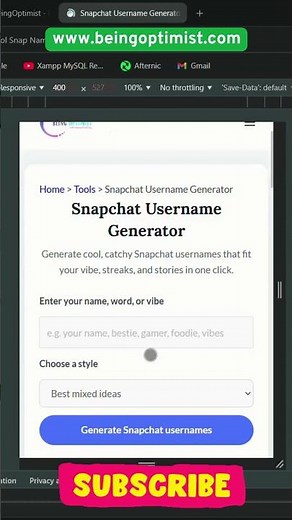 Snapchat Username Generator | Create Cool & Unique Snap Names