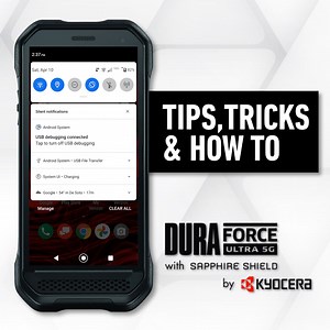 13 reactions | Interested in learning how to customize the Quick Settings on your ultra-rugged DuraForce Ultra 5G? Great, just watch and learn! https://kyoceramobile.com/duraforce-ultra-5g/ #kyoceramobile #duraforceultra5g #sapphireshield #toughestphone #fastestphone #5gphone #loudestphone #ruggedphone #waterproofphone #milstdphone #verizon #ultrawideband #smartphone #snapdragon | Kyocera Mobile | Facebook