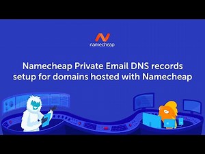 Private Email DNS records setup for a domain hosted with Namecheap