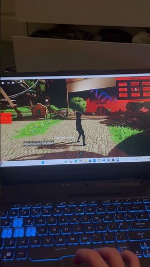 hacking Roblox with 1x1x1x1 script￼😈￼