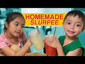DIY Slurpee/Slushie + Showing our Ninja Foodi | The Ortiz’ VLOG 9