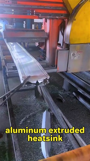 machined aluminum profile heatsink