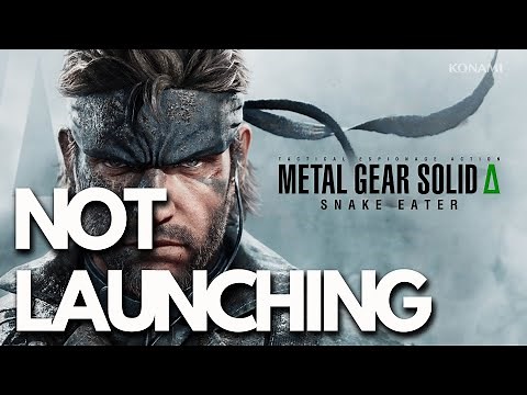 Fix Not Launching/Crashing | Metal Gear Solid Delta Snake Eater🎮🔥