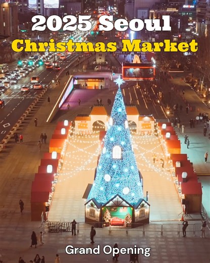 22K views · 405 reactions | ✨ Seoul Christmas Market 2025 Grand...